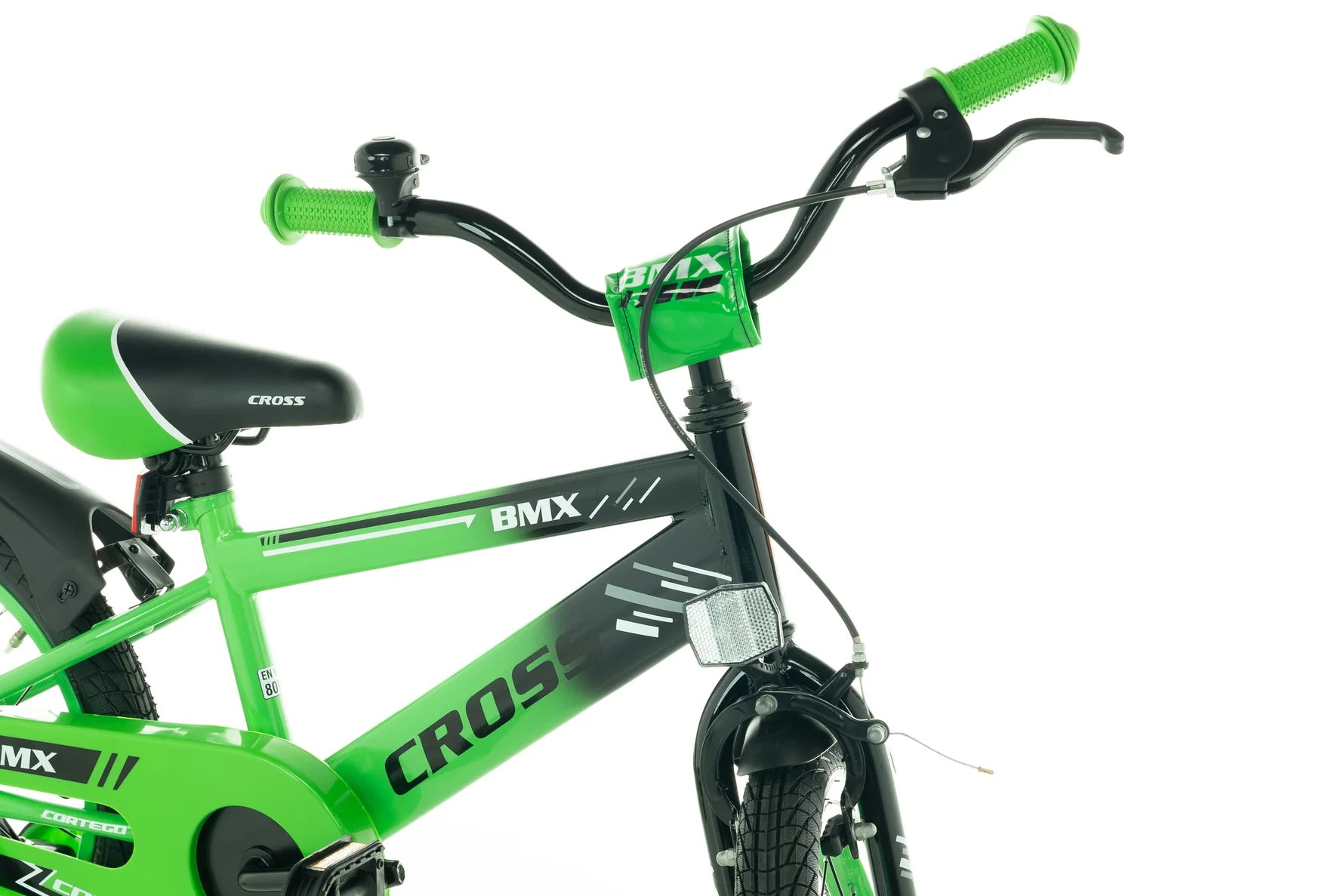 Cortego BMX Cross Jungenfahrrad Grün 16 Zoll