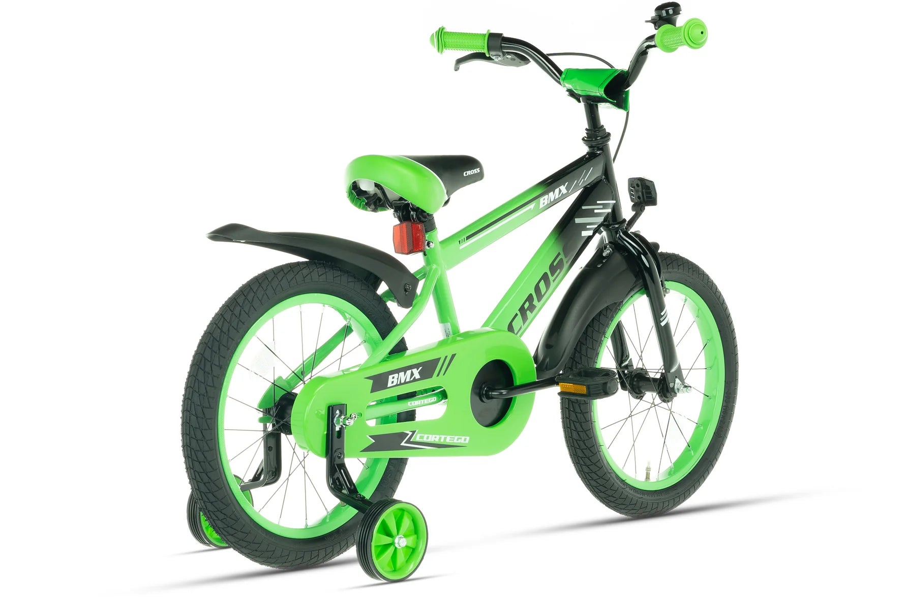 Cortego BMX Cross Jungenfahrrad Grün 16 Zoll
