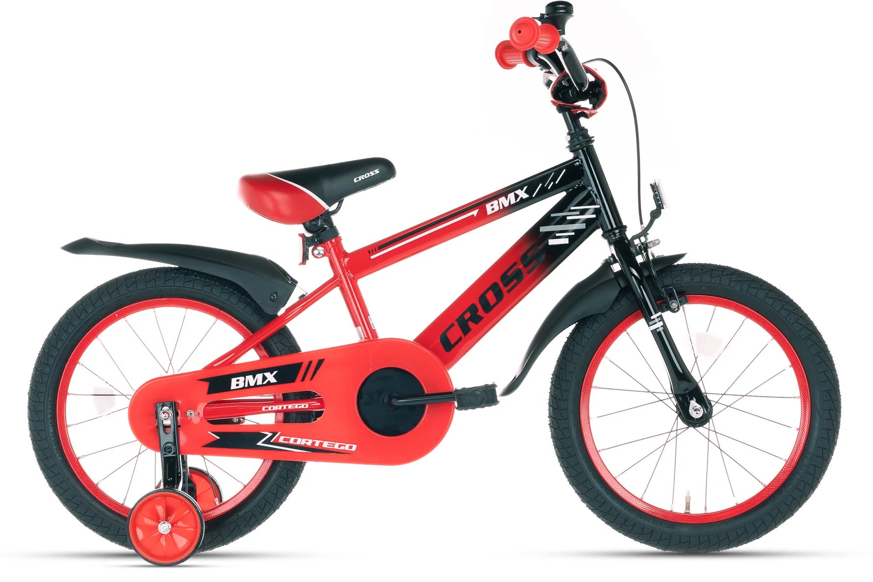 Cortego BMX Cross Jungenfahrrad Rot 16 Zoll