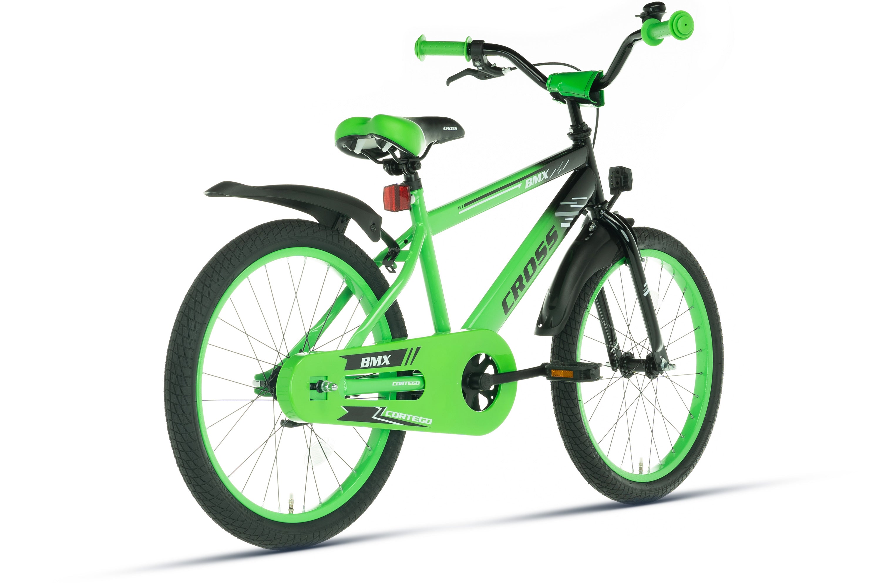 Cortego BMX Cross Jungenfahrrad Grün 22 Zoll