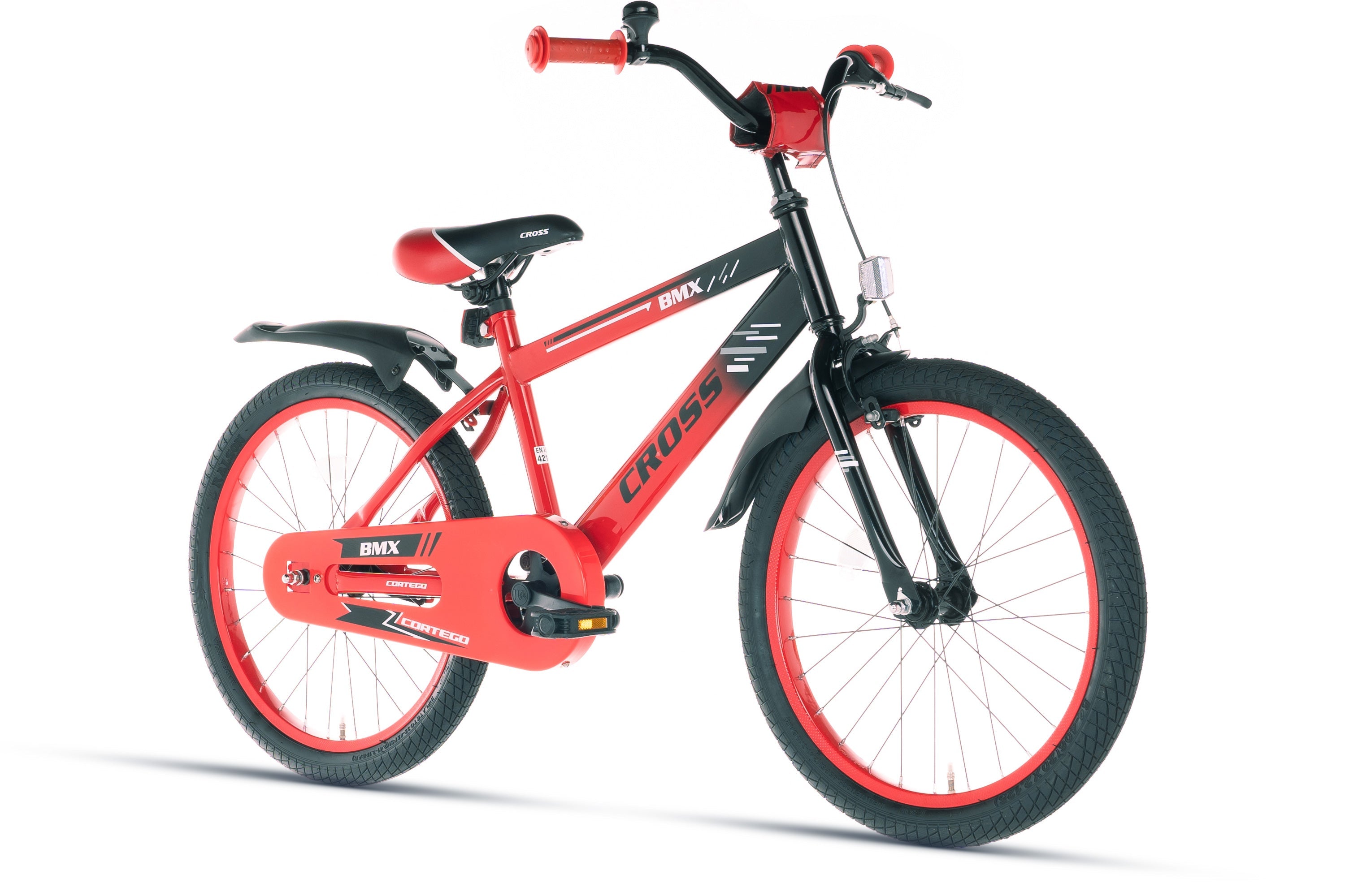 kinderfahrrad cross Kinderfahrrad 20 Zoll Rot - 5-7 Jahre