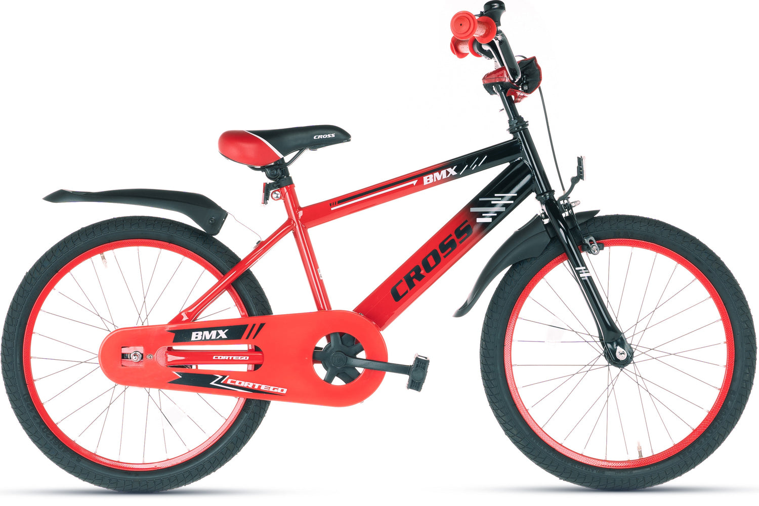 Cortego BMX Cross Jungenfahrrad Rot 20 Zoll