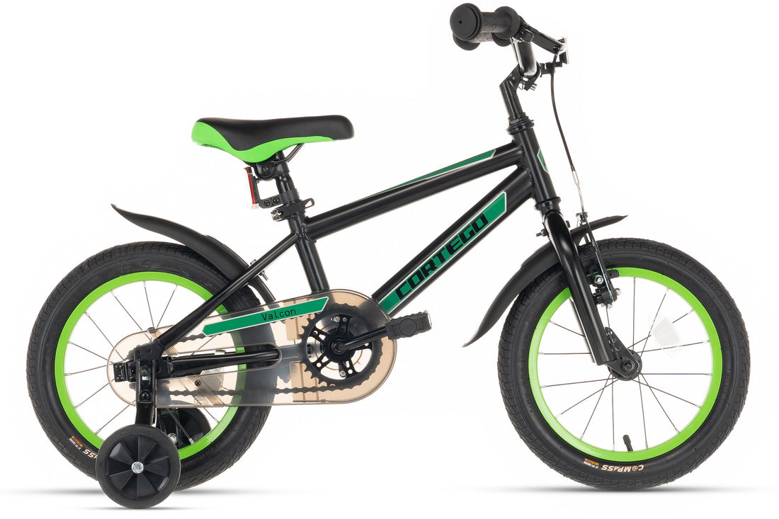 Cortego Valcon Jungenfahrrad 12 Zoll Schwarz