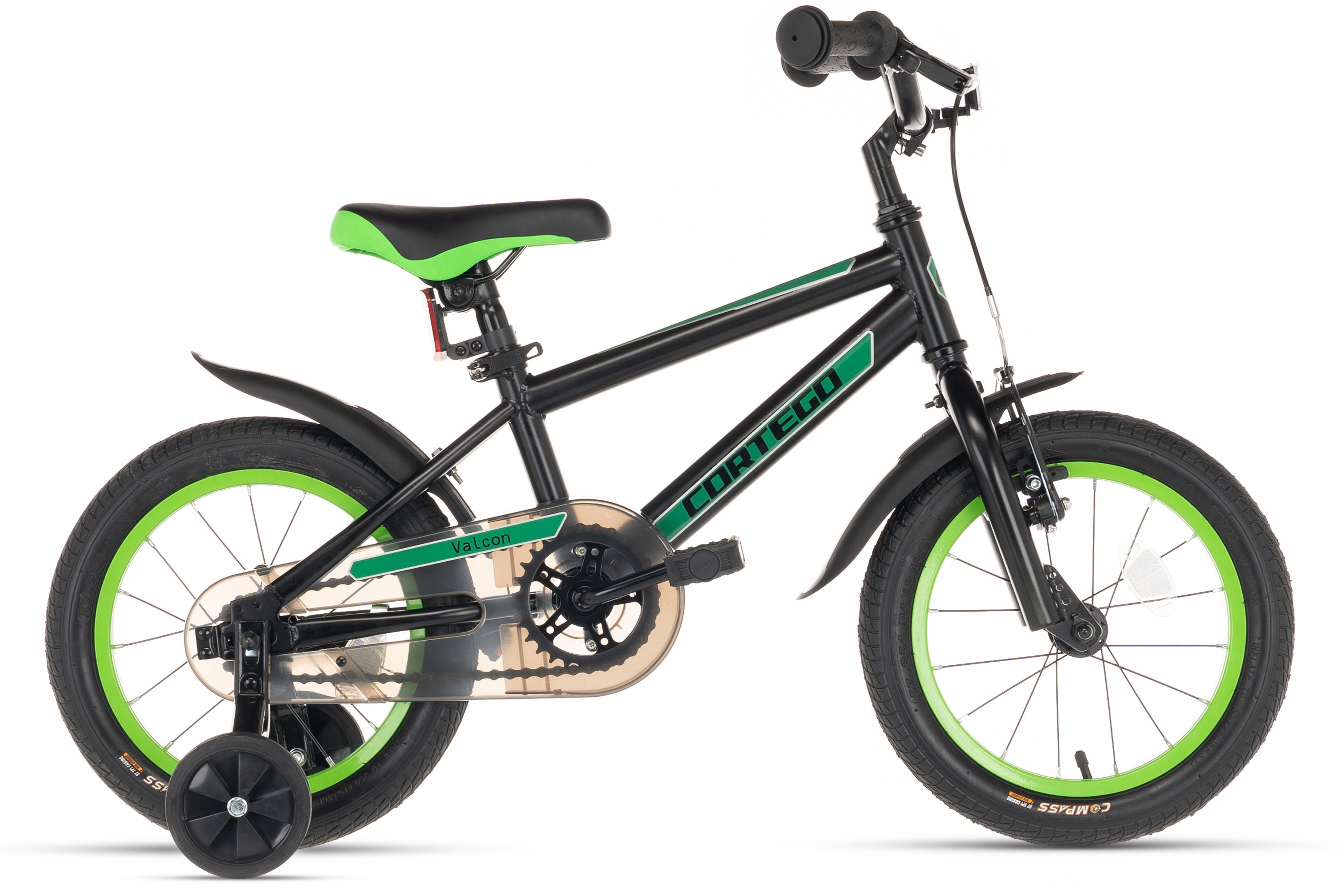 Cortego Valcon Jungenfahrrad 12 Zoll Schwarz