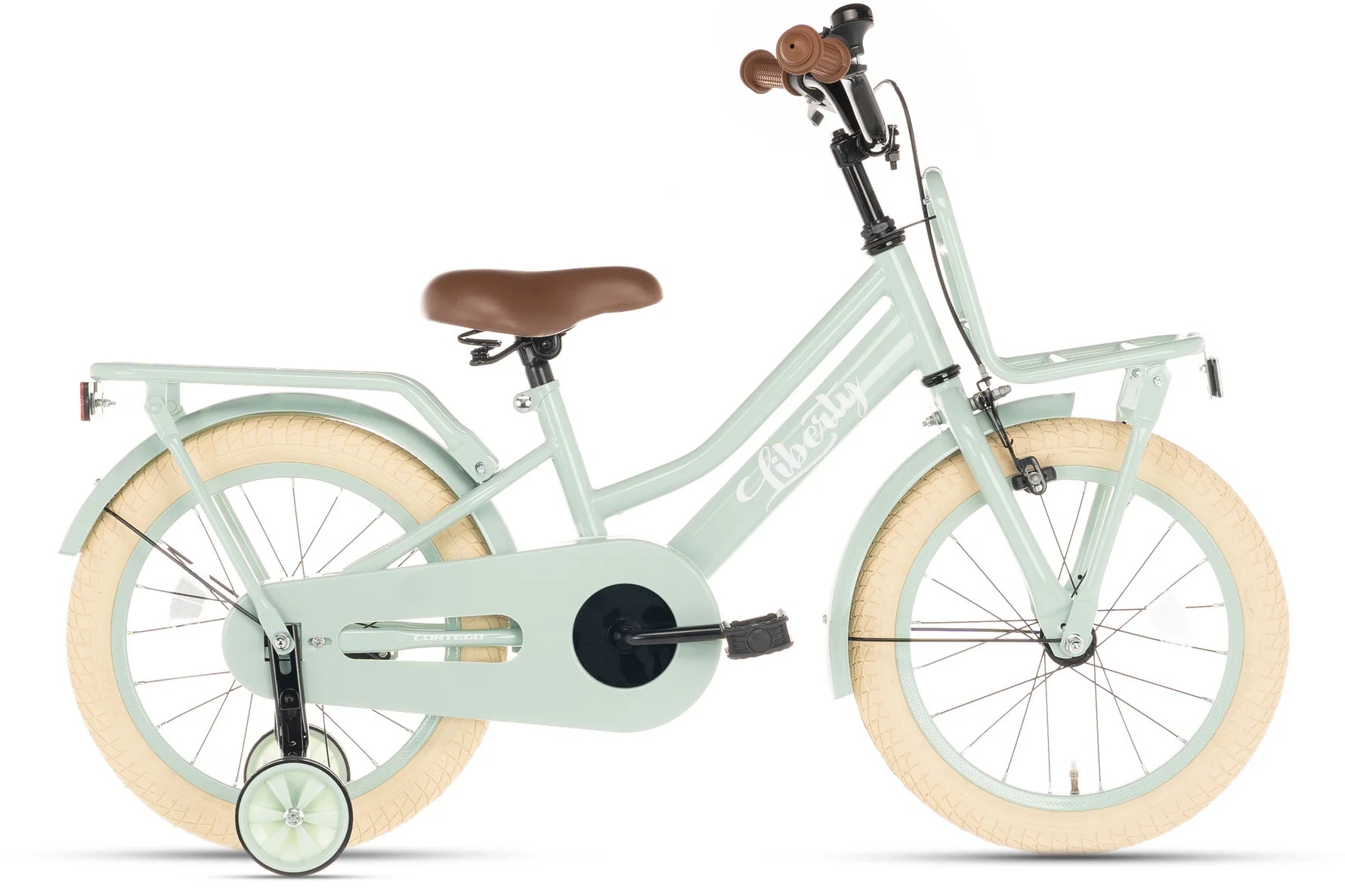 Cortego Liberty Mädchenfahrrad Grün 14 Zoll