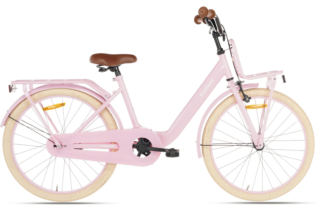 Cortego Excellent Mädchenfahrrad Rosa 22 Zoll