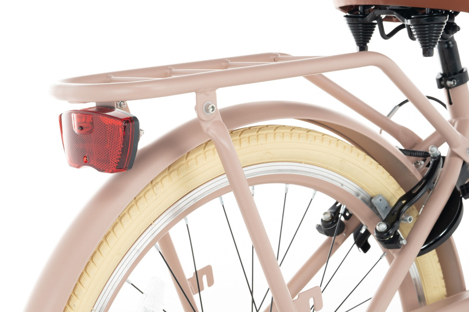 Cortego Transporter Mädchenfahrrad 22 Zoll – 7 Gänge – Lachs