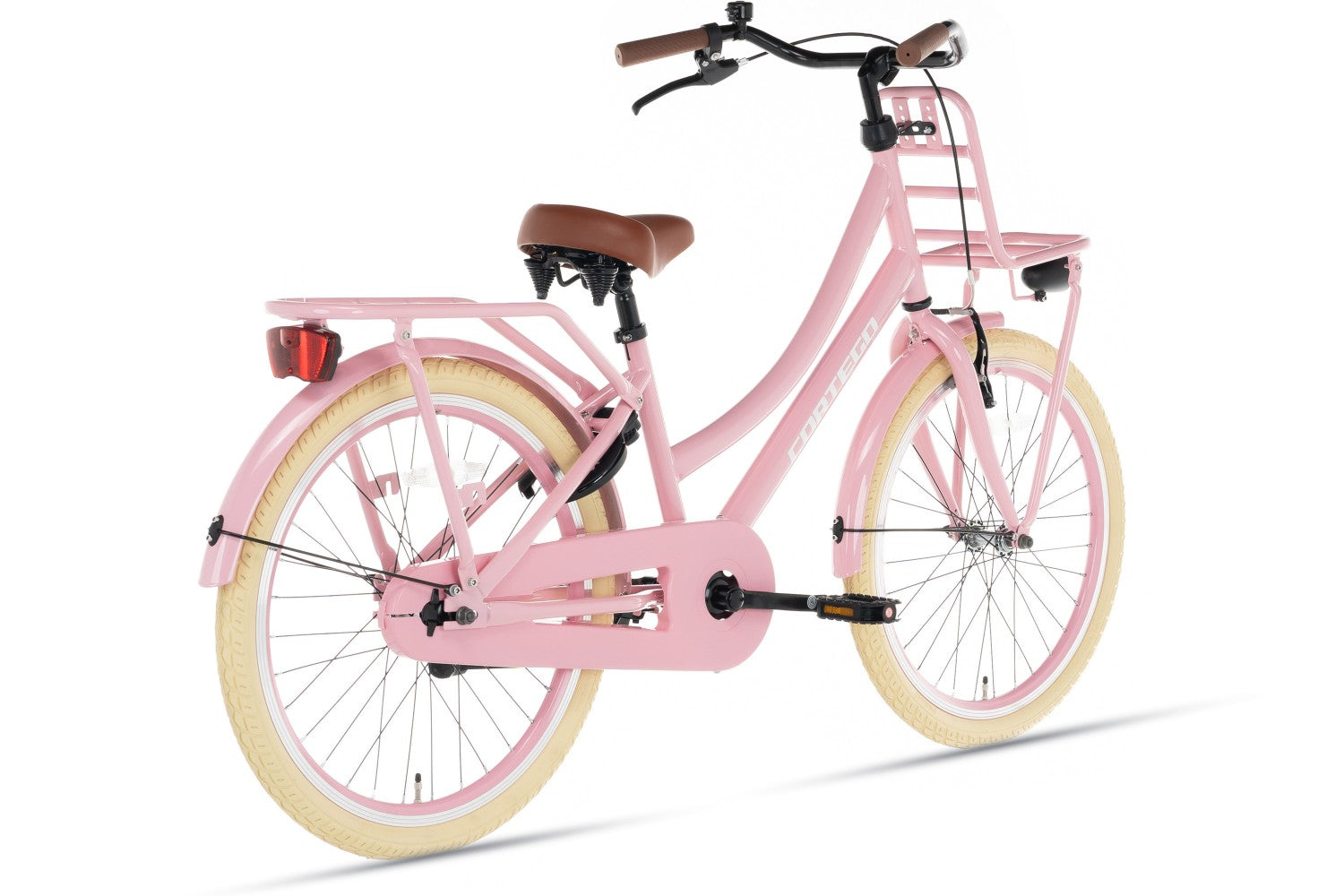 Cortego Transporter Mädchenfahrrad 22 Zoll Rosa