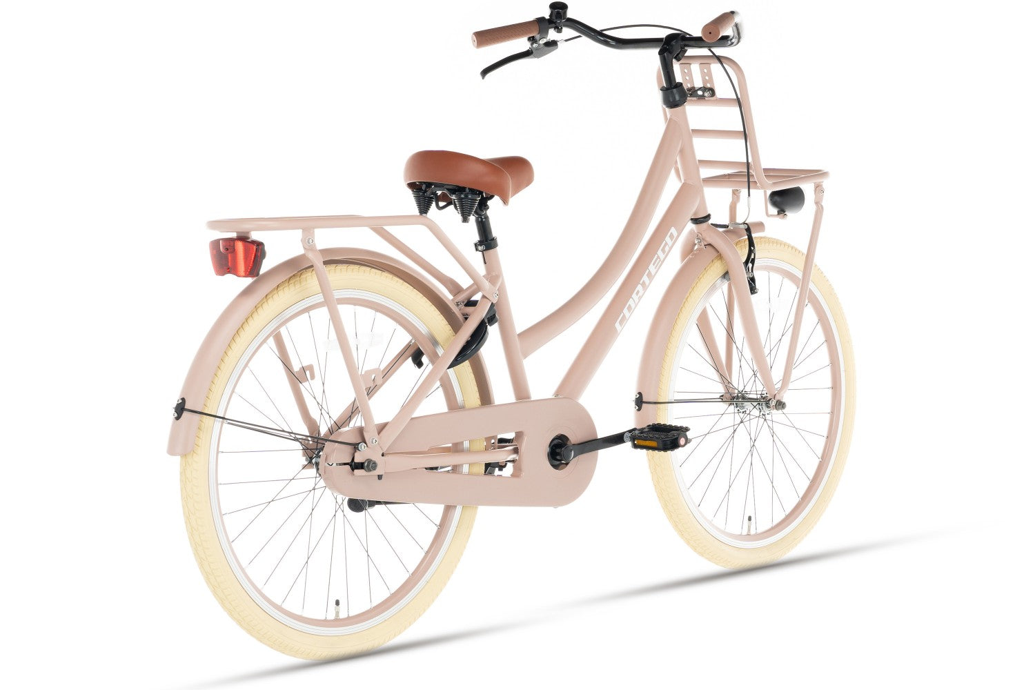 Cortego Transporter Mädchenfahrrad 24 Zoll Lachs