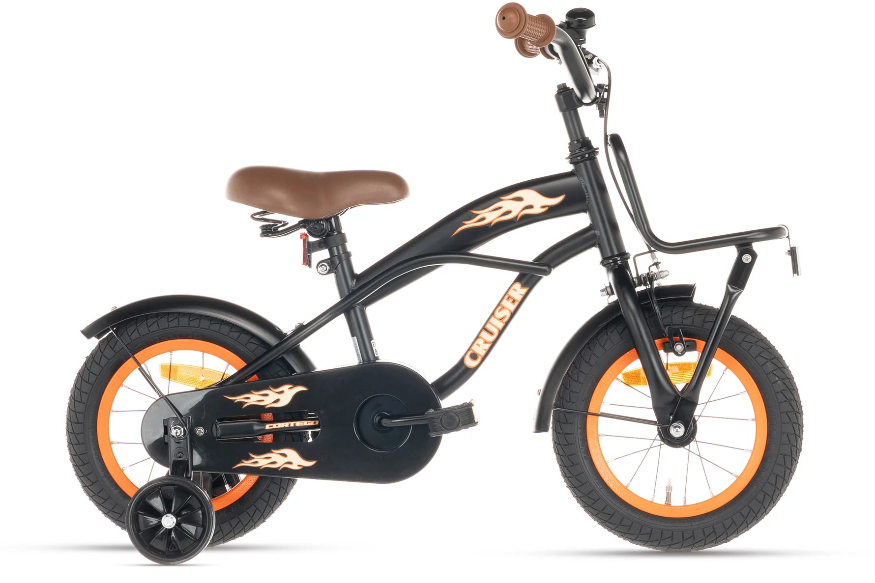 Cortego Cruiser Plus Jungenfahrrad Orange 12 Zoll