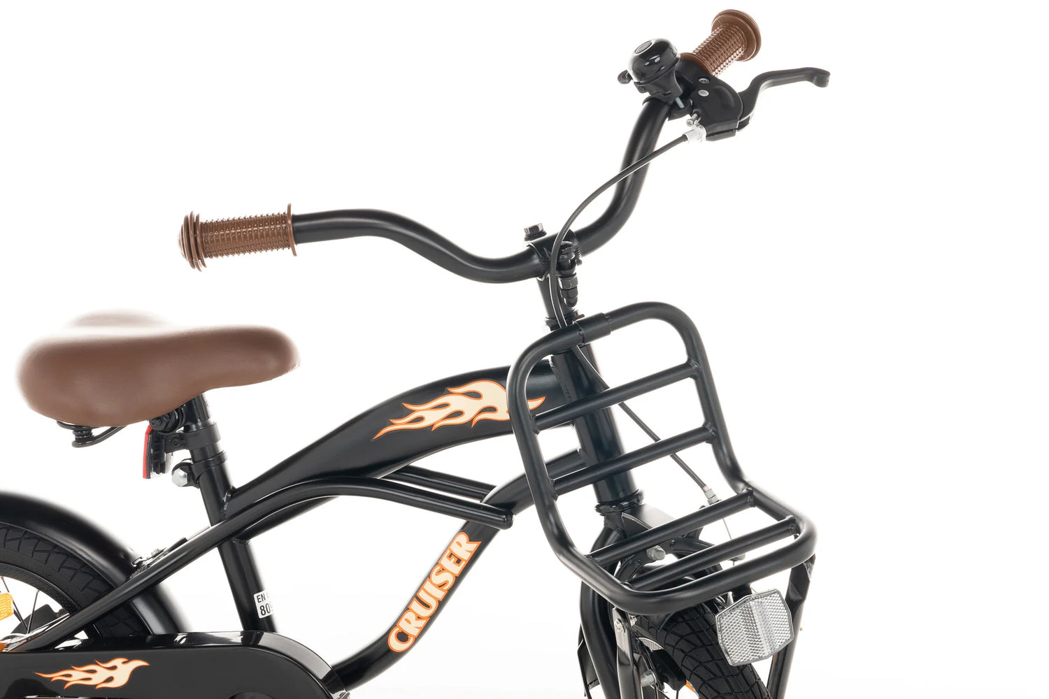 Cortego Cruiser Plus Jungenfahrrad Schwarz 12 Zoll