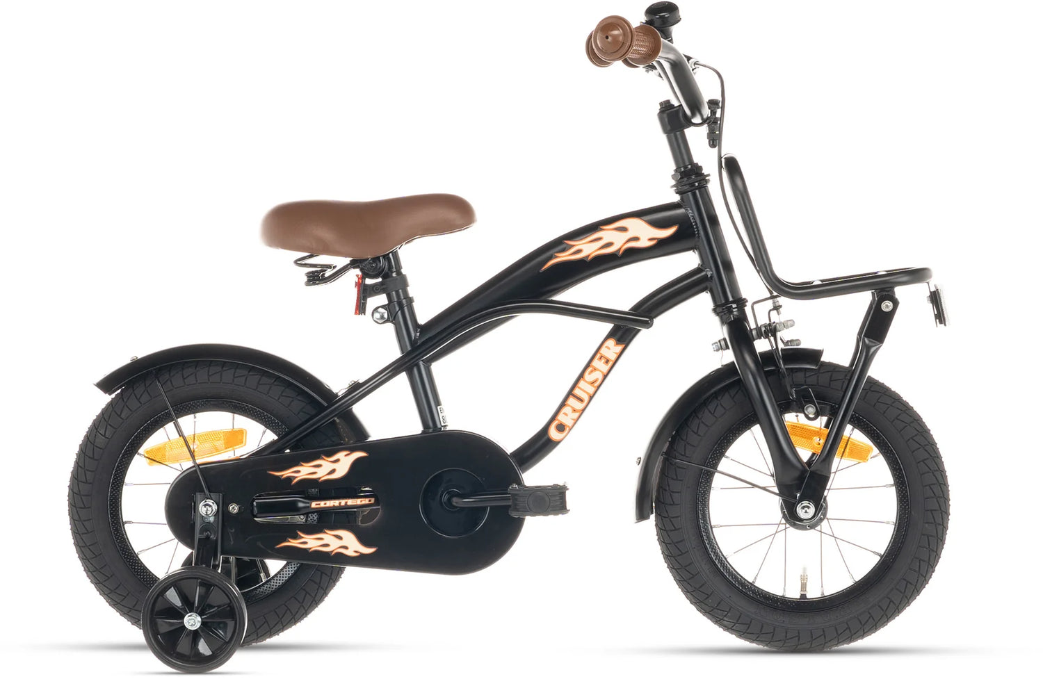 Cortego Cruiser Plus Jungenfahrrad Schwarz 14 Zoll