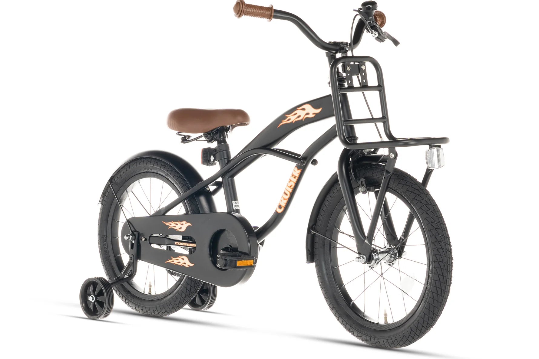Cortego Cruiser Plus Jungenfahrrad Schwarz 16 Zoll