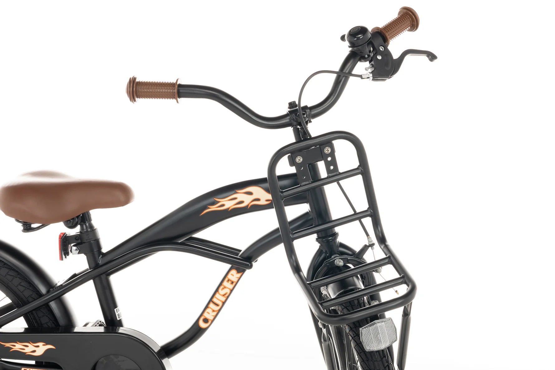 Cortego Cruiser Plus Jungenfahrrad Schwarz 16 Zoll