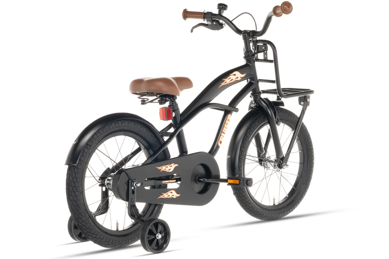 Cortego Cruiser Plus Jungenfahrrad Schwarz 16 Zoll