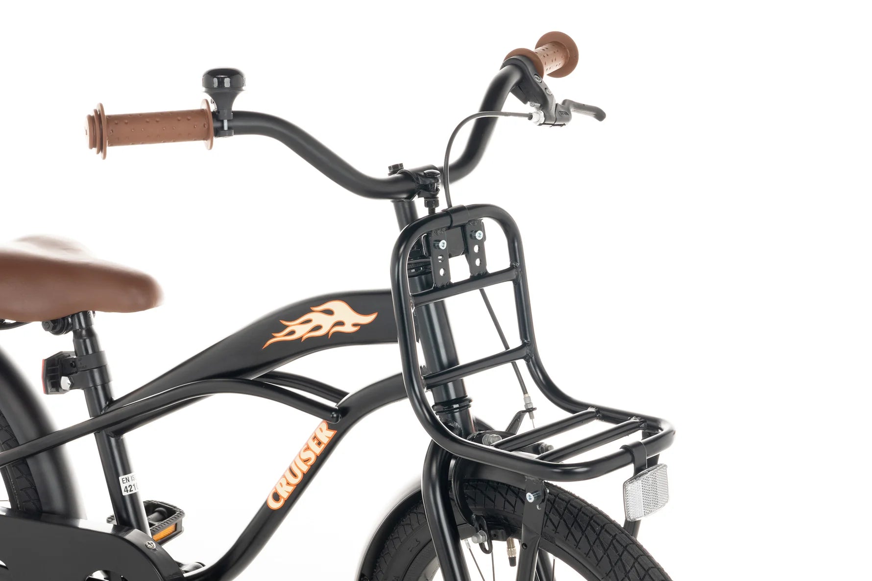 Cortego Cruiser Plus Jungenfahrrad Schwarz 22 Zoll