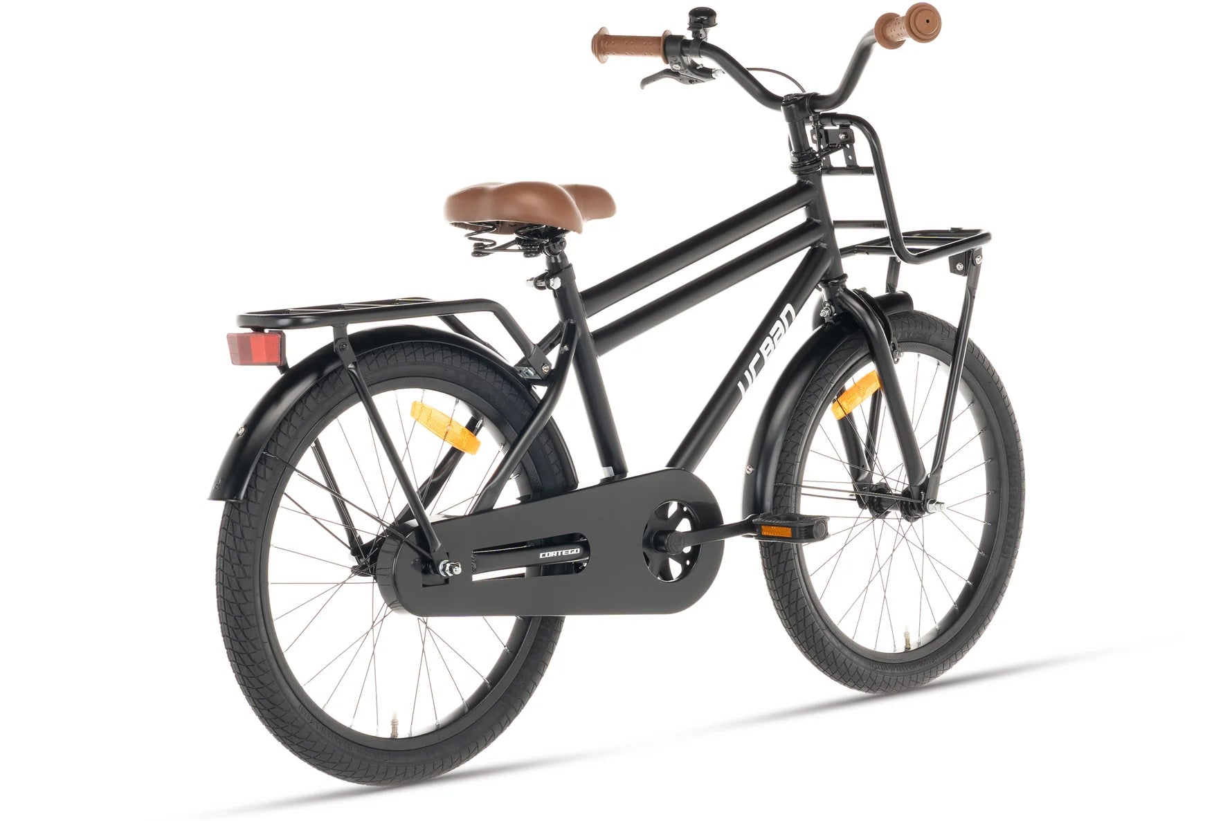 Cortego Urban Jungenfahrrad Matt-Schwarz 22 Zoll