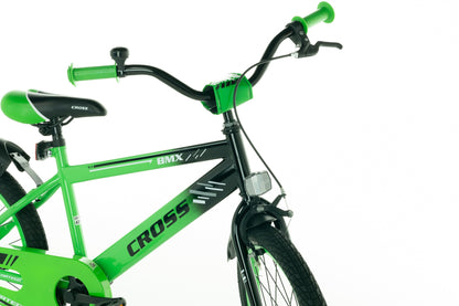 Cortego BMX Cross Jungenfahrrad Grün 22 Zoll