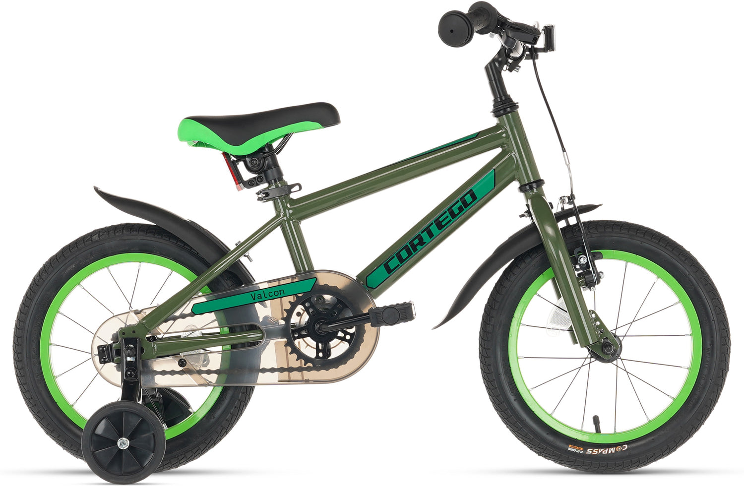Cortego Valcon Jungenfahrrad 12 Zoll grün