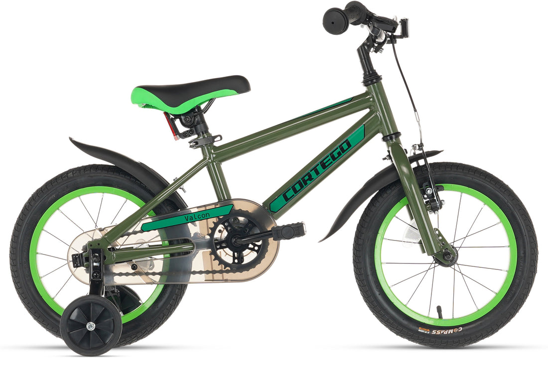 Cortego Valcon Jungenfahrrad 14 Zoll grün