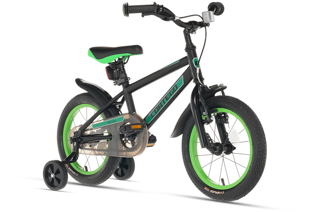 Cortego Valcon Jungenfahrrad 14 Zoll Schwarz