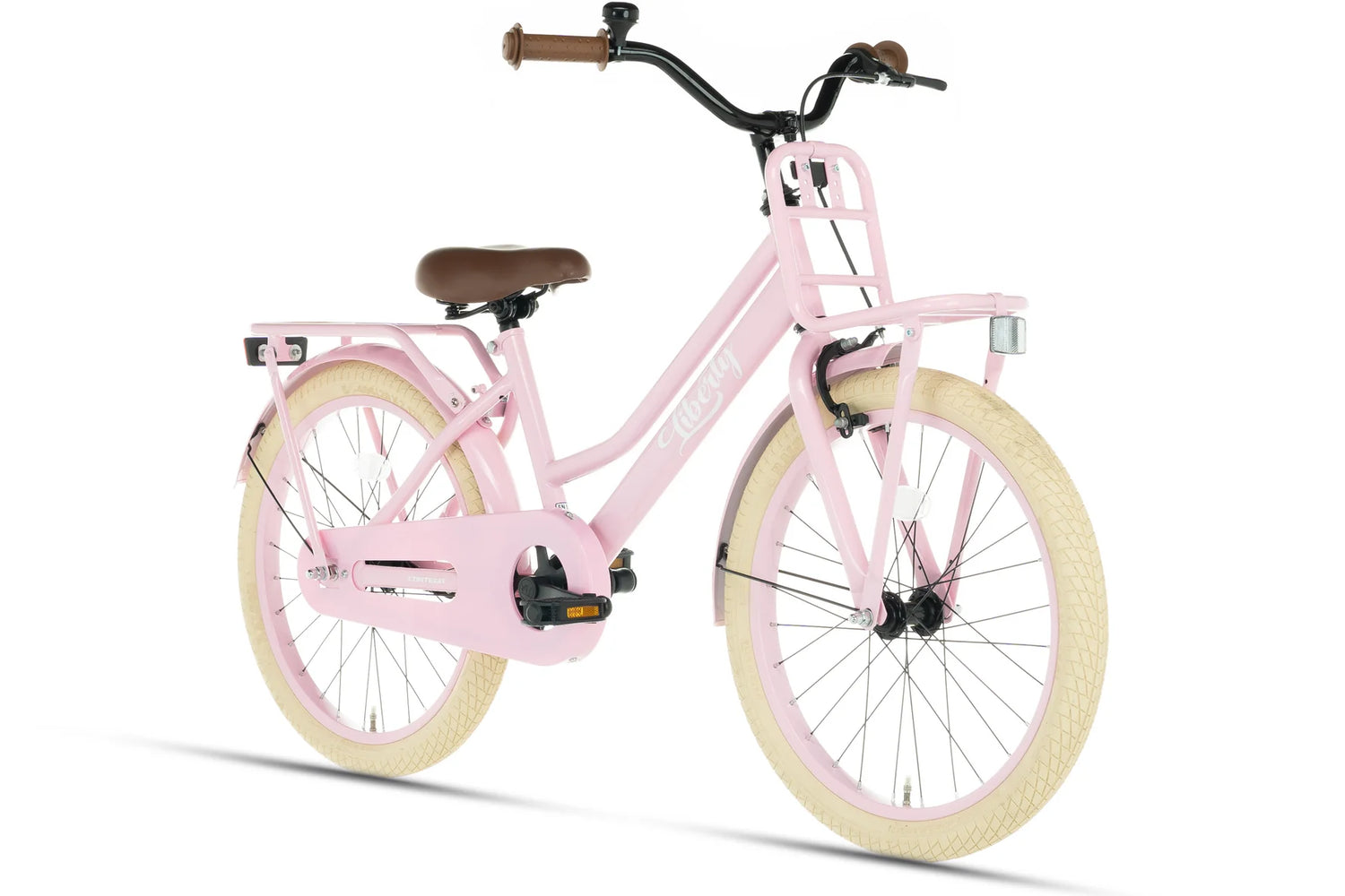 Mädchenfahrrad 22 Zoll Rosa - Cortego Liberty inkl. Frontträger - Kinderfahrrad