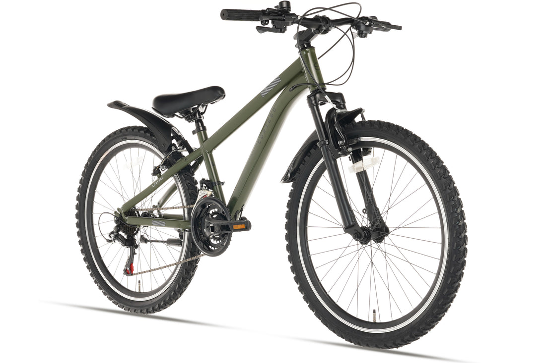 Cortego Ranger 21-speed Jungenfahrrad 24 Zoll Grün