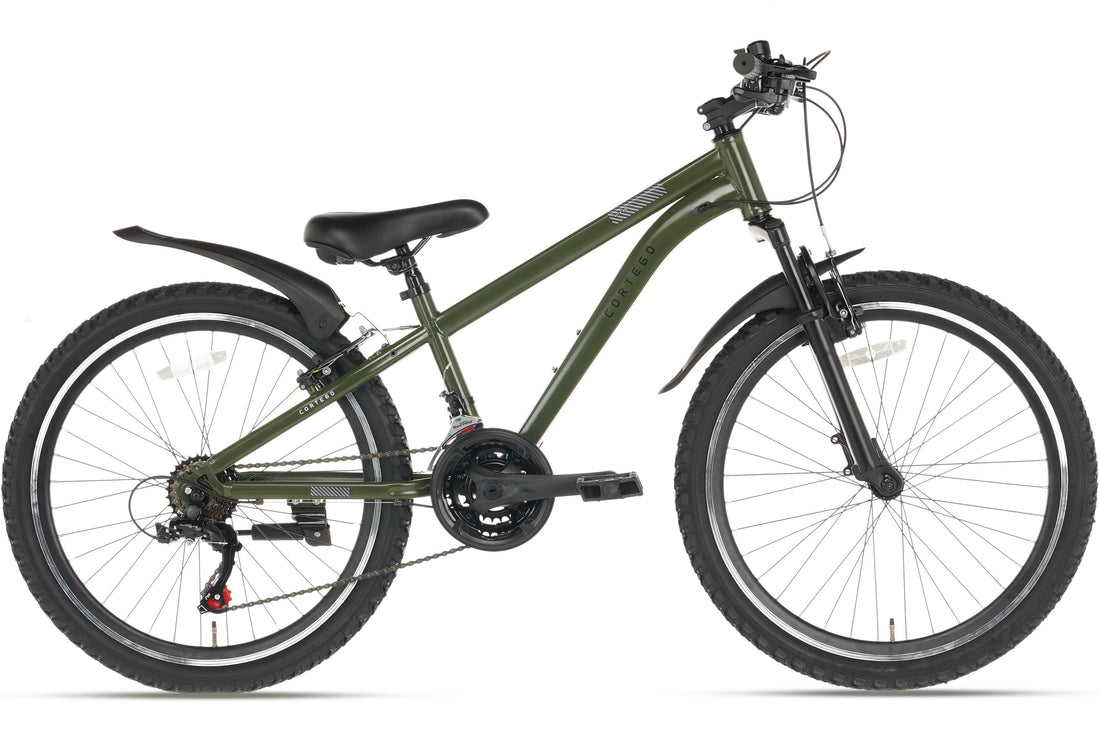 Cortego Ranger 21-speed Jungenfahrrad 24 Zoll Grün