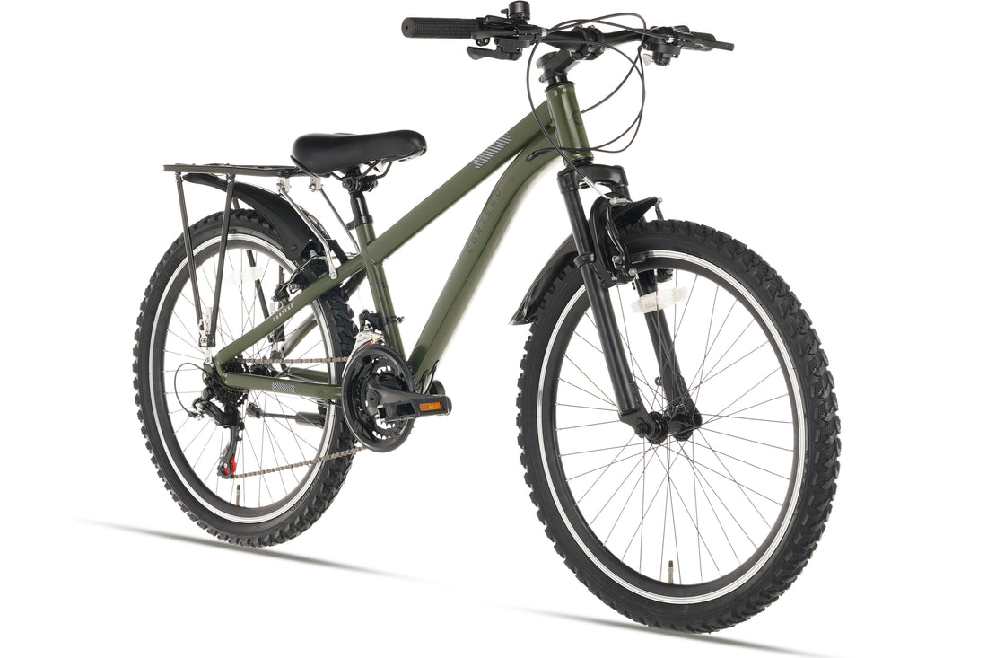 Cortego Ranger 21-speed plus Jungenfahrrad 24 Zoll Grün