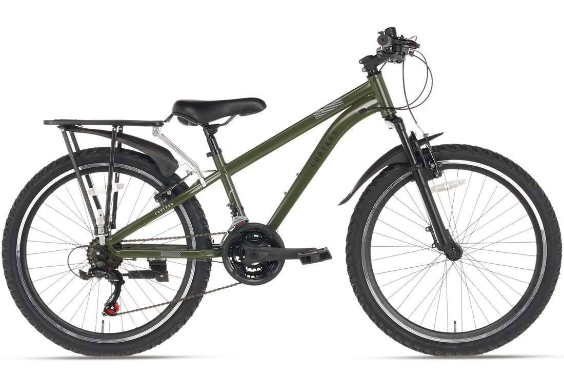 Cortego Ranger 21-speed plus Jungenfahrrad 24 Zoll Grün