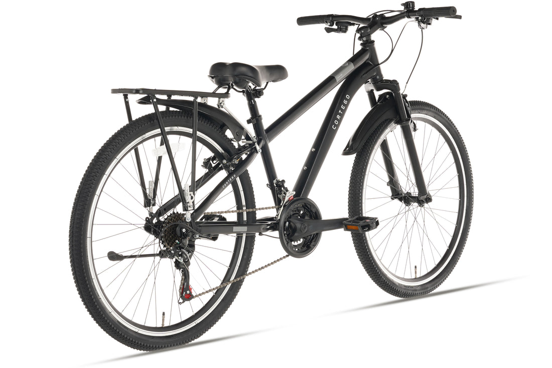 Cortego Ranger 21-speed plus Jungenfahrrad 24 Schwarz
