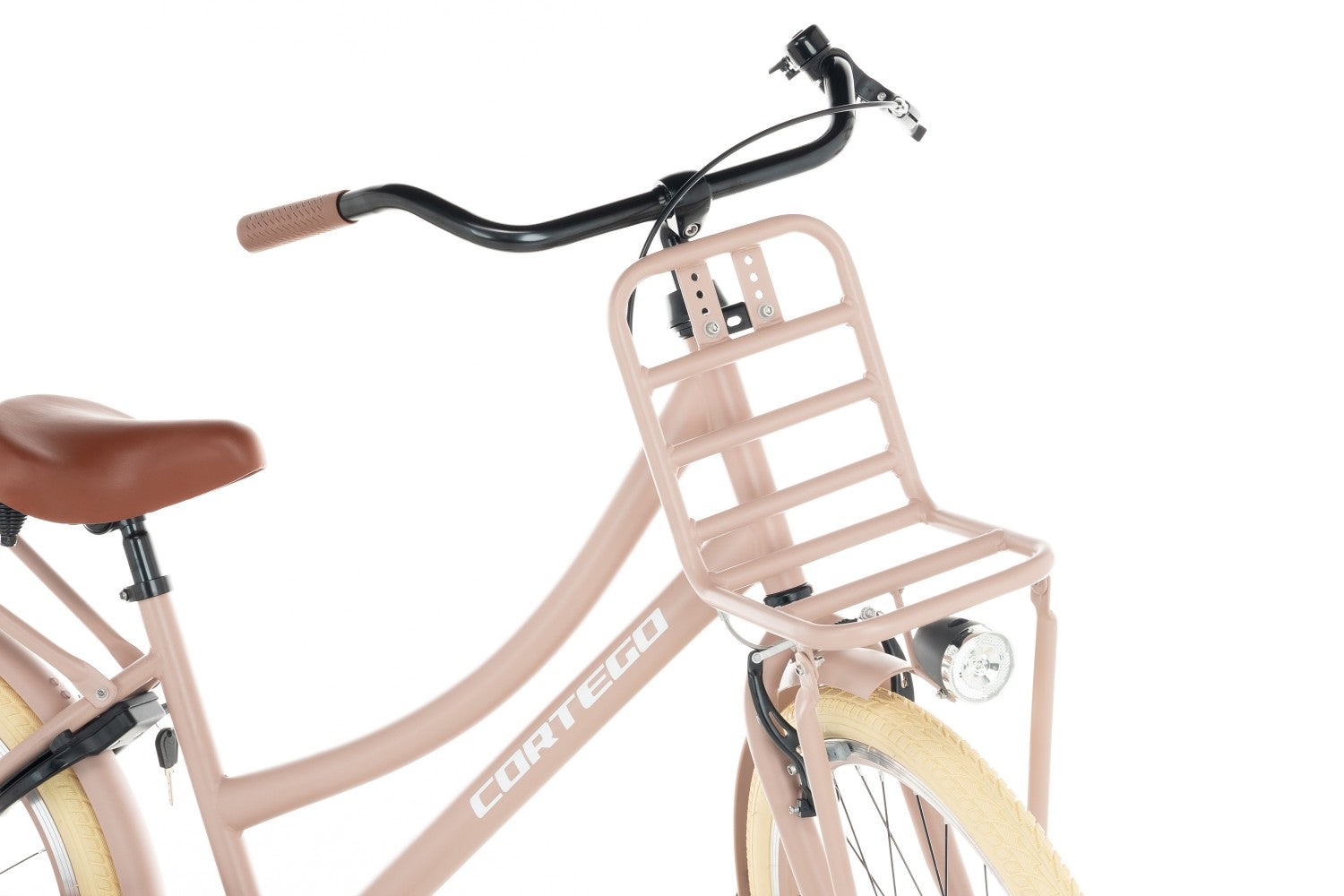 Cortego Transporter Mädchenfahrrad 24 Zoll Lachs