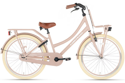 Cortego Transporter Mädchenfahrrad 24 Zoll Lachs