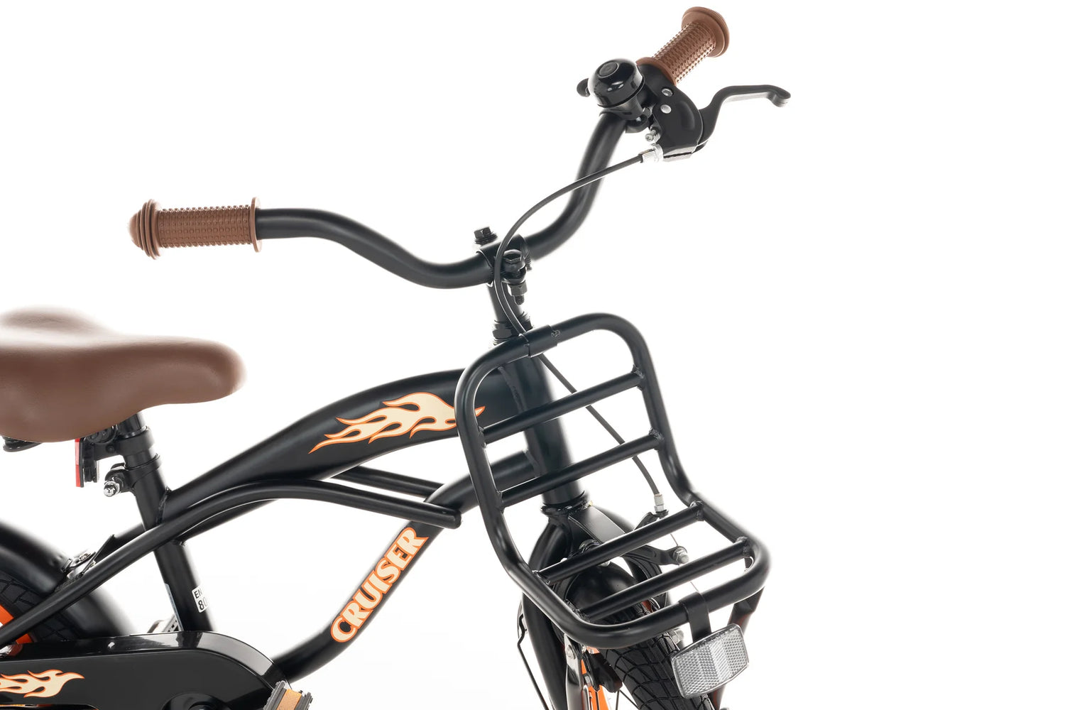 kinderfahrrad 14 zoll orange Jungenfahrrad 14 Zoll Cruiser Orange - Kinderfahrrad