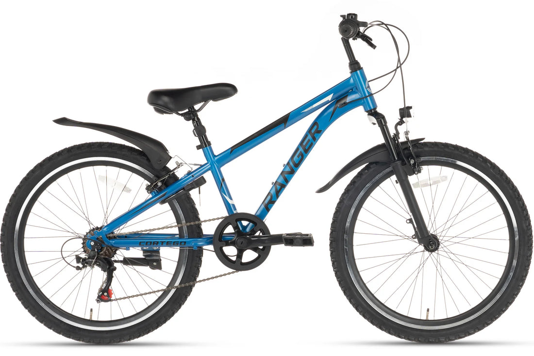 Cortego Ranger 7-speed Jungenfahrrad 24 inch Blau