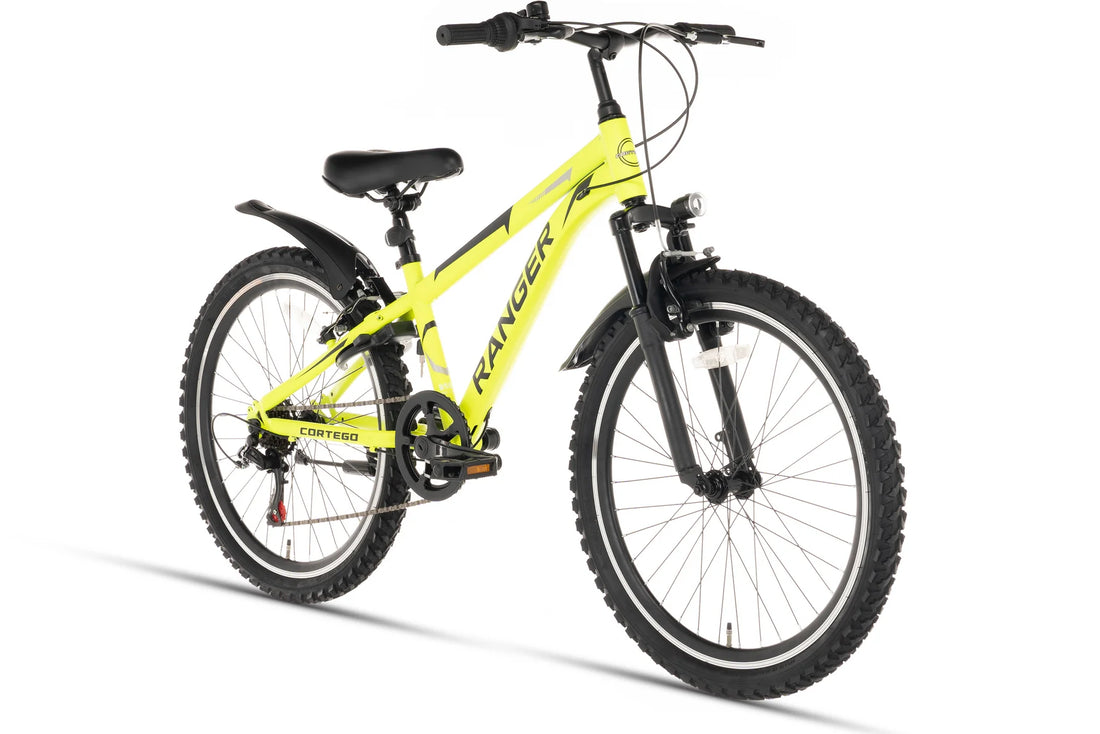 Cortego Ranger 7-speed Jungenfahrrad 24 Zoll Gelb