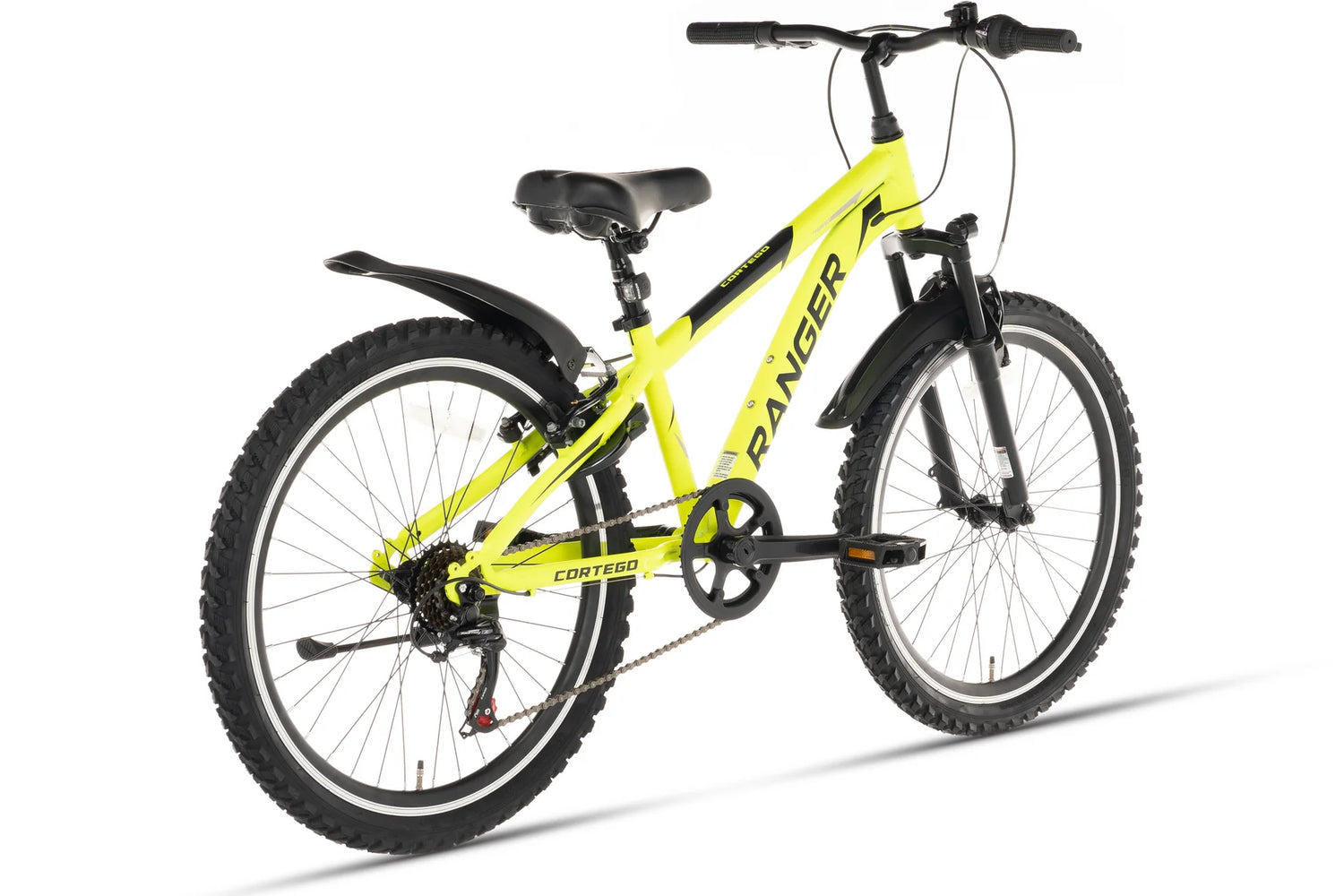 Cortego Ranger 7-speed Jungenfahrrad 24 Zoll Gelb