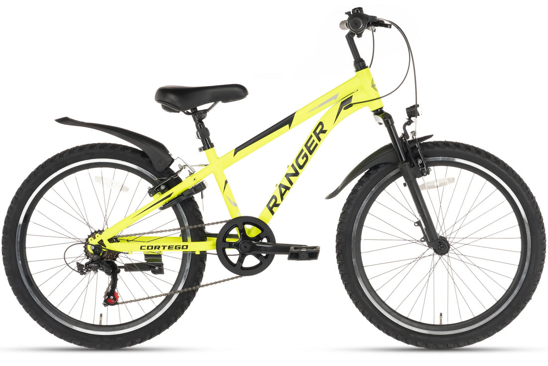 Cortego Ranger 7-speed Jungenfahrrad 24 Zoll Gelb