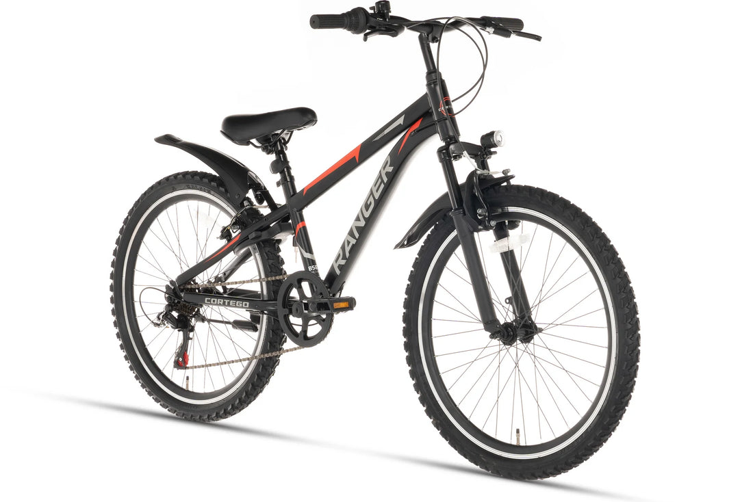 Cortego Ranger 7-speed Jungenfahrrad 24 Zoll Schwarz